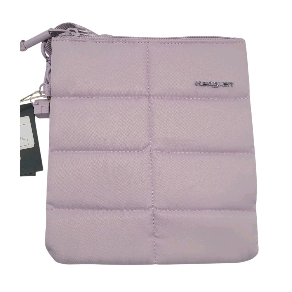 Hedgren‎ Bethel Crossbody Bag Purple Dusk Eco Lightweight Travel Shoulder Purse